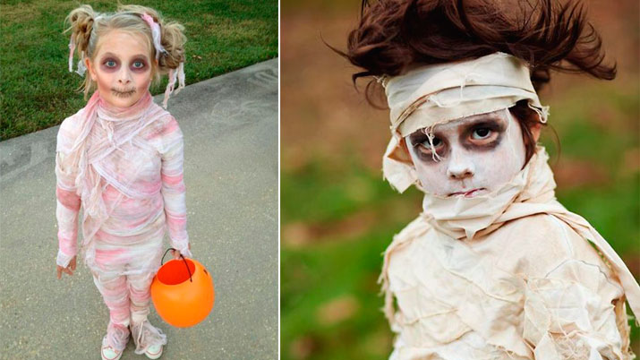 como hacer disfraces de halloween caseros para niños 